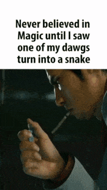 Never Believed In Magic Dawgs Turned Into A Snake GIF - Never Believed In Magic Dawgs Turned Into A Snake Betrayal GIFs