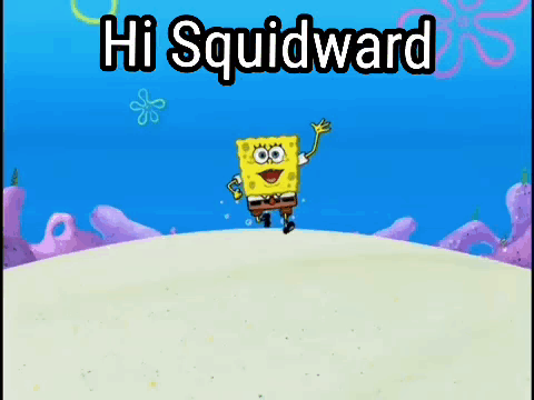 Hi Squidward Spongebob GIF - Hi Squidward Squidward Spongebob GIFs