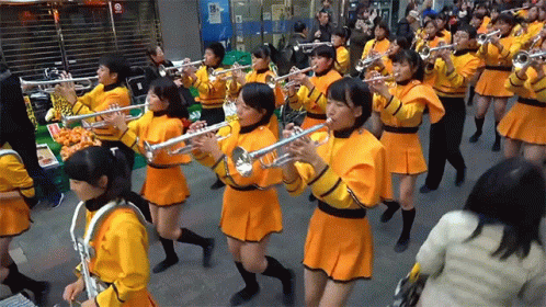 Playing The Trumpet Itsrucka GIF - Playing The Trumpet Itsrucka Marching GIFs