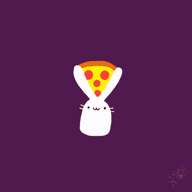 a purple background with a domino 's logo