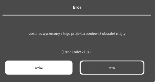 a screenshot of an error message in a foreign language with the error code 2133
