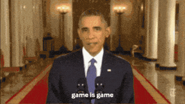 Obama Game Is Game GIF - Obama Game Is Game Game GIFs