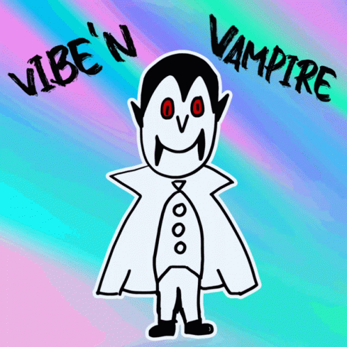 Viben Vampire Veefriends GIF - Viben Vampire Veefriends Chilling GIFs