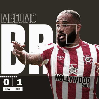 a man in a red and white striped shirt with hollywood bets on the front
