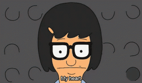bob 's burgers shows a girl laying on the ground