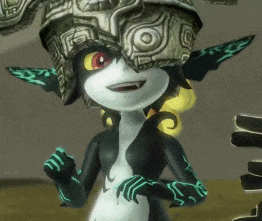 a cartoon character with a helmet on her head and wings on her arms