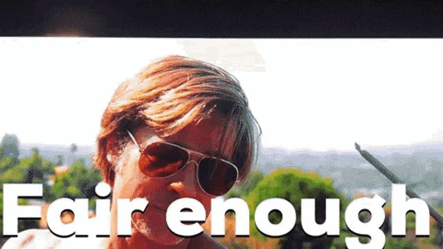 Fair Enough Once Upon A Time In Hollywood GIF - Fair Enough Once Upon A Time In Hollywood Brad Pitt GIFs