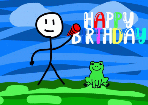 Happy Birthday Birthday GIF - Happy Birthday Birthday Frog GIFs
