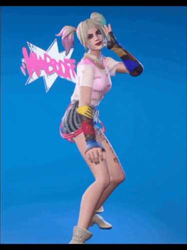 harley quinn from harley quinn 's harley quinn 's birds of prey