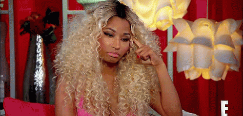 Trying To Deal With Difficult People GIF - Nickiminaj Irritated Headache GIFs