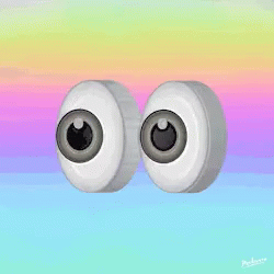 Eyeballs Side Eye GIF - Eyeballs Side Eye Eye Emoji GIFs