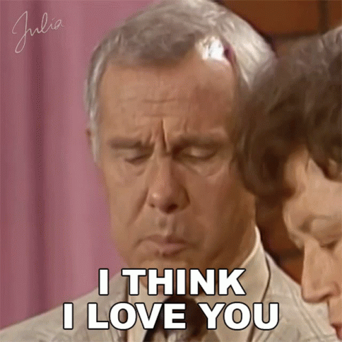 I Think I Love You Johnny Carson GIF - I Think I Love You Johnny Carson Julia GIFs