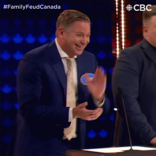 Applause Scott GIF - Applause Scott Family Feud Canada GIFs