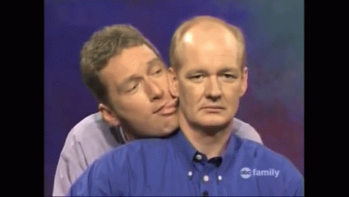 Nope Nope Nope GIF - Licking Ear Whose Line Is It Anyway GIFs