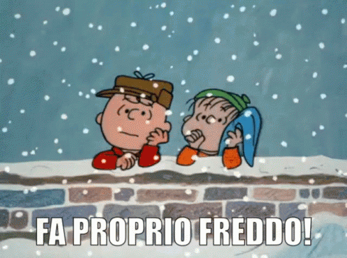 Charlie Brown Freddo Freddissimo Che Freddo Congelando Gelare Gelo Neve Inverno Nevica GIF - Peanuts Snowing Its So Cold GIFs