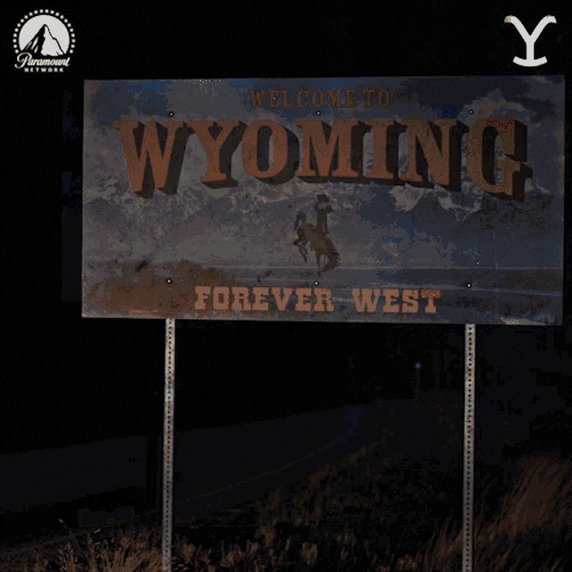 Welcome To Wyoming Forever West Yellowstone GIF - Welcome To Wyoming Forever West Yellowstone Signage GIFs