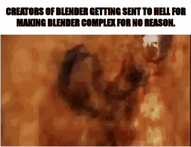 Blender Blender Complex For No Reason GIF - Blender Blender Complex For No Reason Falling Down GIFs
