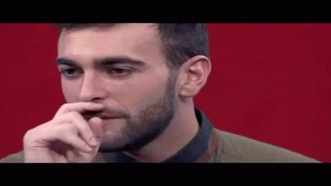 Marco Mengoni Itchy Nose GIF - Marco Mengoni Itchy Nose Scratch GIFs