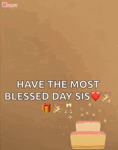 a birthday card with a cake and the words happy birthday to you