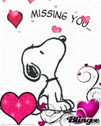Snoopy Missing GIF - Snoopy Missing Heart GIFs