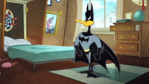 Daffy Batman GIF - Daffy Batman GIFs