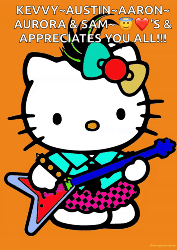 Hello Kitty Rock GIF - Hello Kitty Rock GIFs