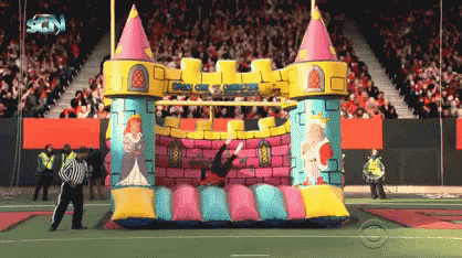 Touchdown GIF - Inflatablehouse Bouncehouse Football GIFs