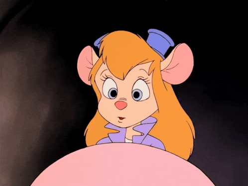 a cartoon mouse wearing a top hat and a pink jacket
