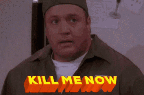 Kill Me Now King Of Queens GIF - Kill Me Now King Of Queens GIFs