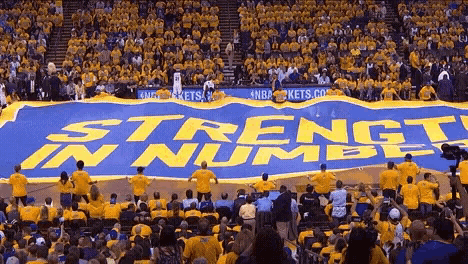 Strength In Numbers Golden State Warriors GIF