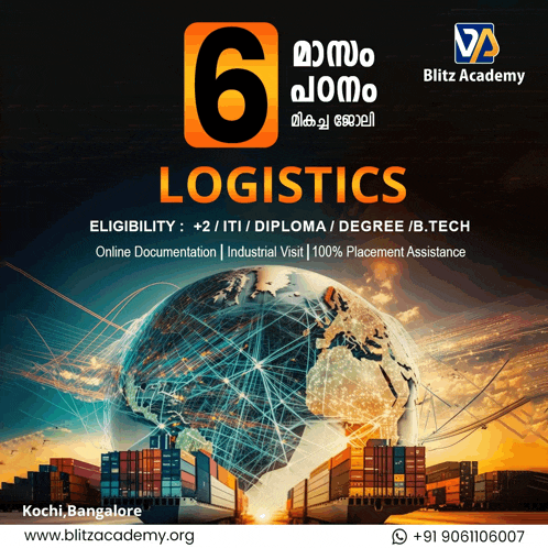an advertisement for blitz academy 6th logistics