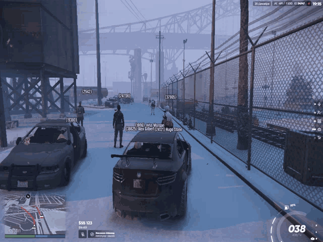 a screenshot of a video game with the number 038