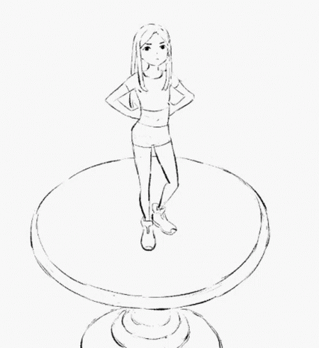 Animation Spinning GIF - Animation Spinning Tiny Girl GIFs