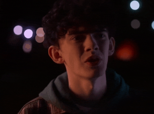 a young man says please don 't say that in a dark room