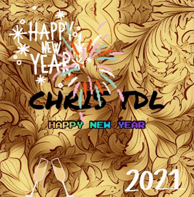 Chris Tdl Gold GIF - Chris Tdl Gold Happy New Year GIFs