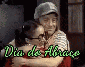 Dia Do Abraço / Abraçando / Amigos / Amizade / Chaves / Chiquinha GIF - El Chavo Del Ocho Hugging Day National Hugging Day GIFs
