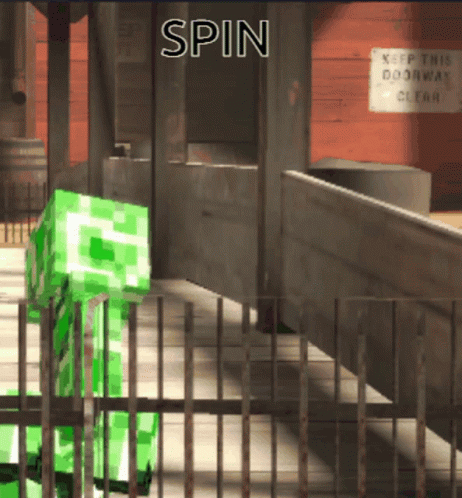 Spinning Minecraft GIF - Spinning Minecraft Gmod GIFs