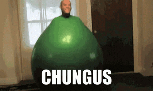 Chungus Meme GIF - Chungus Meme Bounce GIFs