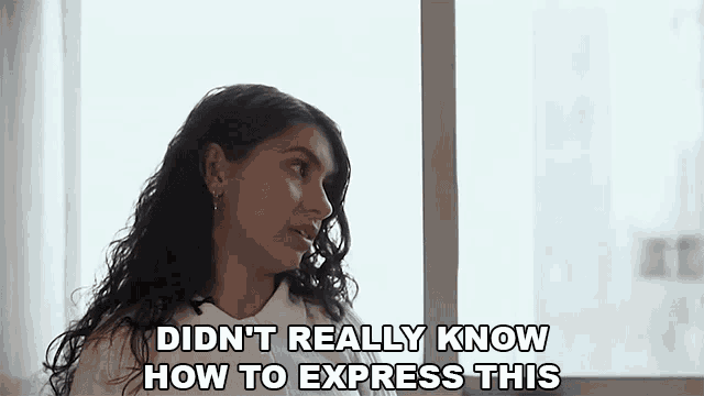 Didnt Really Know How To Express This Alessia Cara GIF - Didnt Really Know How To Express This Alessia Cara Explains Out Of Love GIFs