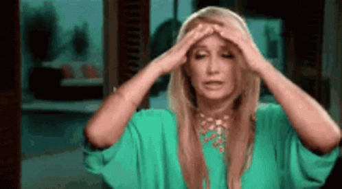 Stress Stressing Out GIF - Stress Stressing Out Real Housewives GIFs