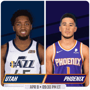 Utah Jazz Vs. Phoenix Suns Pre Game GIF - Nba Basketball Nba 2021 GIFs