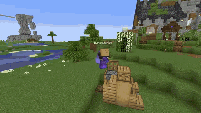 a screenshot of a video game with the name mumbojumbo at the top