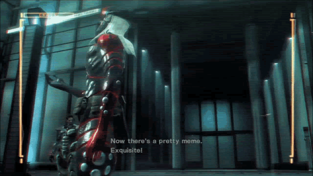 a video game screen says now there 's a pretty meme