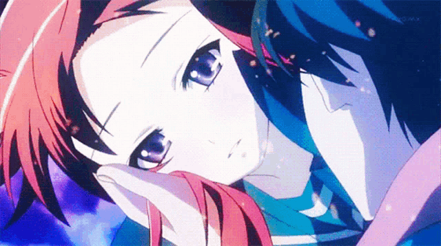 a close up of a person 's face with tokyo mx written on the bottom right