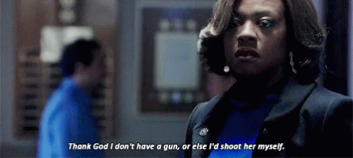 How To Get Away With Murder Shoot Her Myself GIF - How To Get Away With Murder Shoot Her Myself Viola Davis GIFs