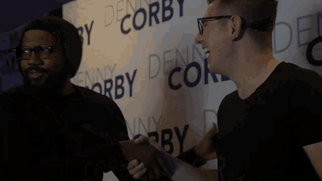 Denny Corby Awkward GIF - Denny Corby Awkward Awkward Handshake GIFs