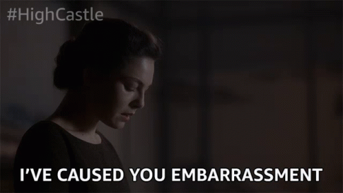 Ive Caused You Embarrassment Im Sorry GIF - Ive Caused You Embarrassment Im Sorry Regret GIFs