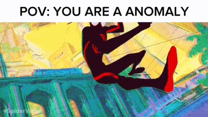Spider-man Across The Spider Verse Anomaly GIF - Spider-man Across The Spider Verse Anomaly GIFs
