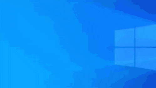 a robot is holding a laptop in front of a blue background with russian writing on it