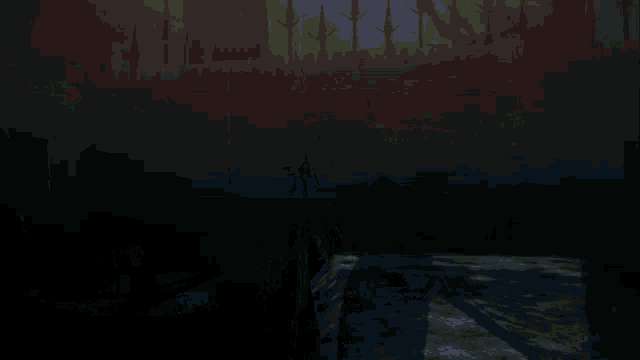 a person in a green and black outfit is holding a sword
